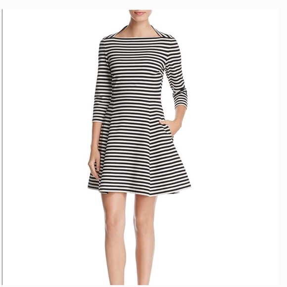 kate spade Dresses & Skirts - kate spade Broome Street Striped Swing Dress SZ S